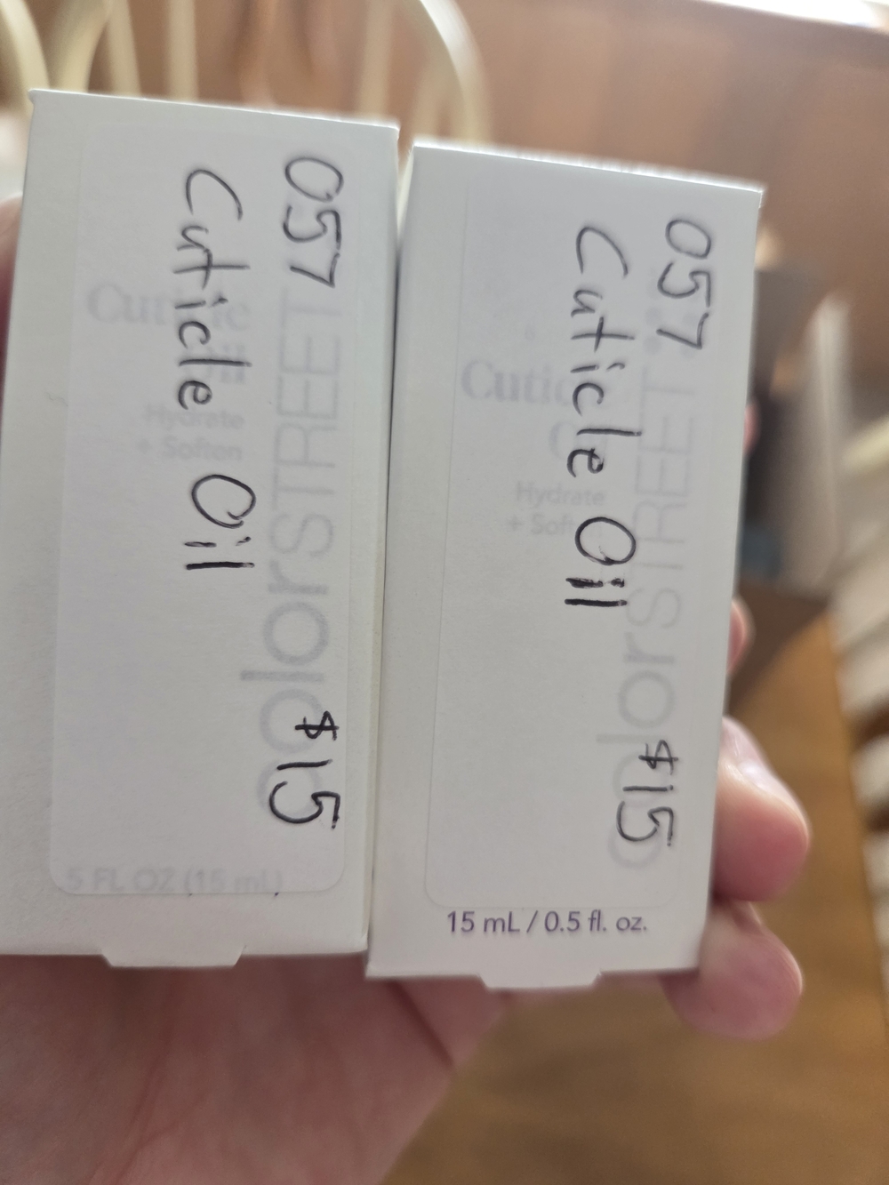 Color Street Cuticle Oil - White